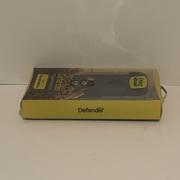 🦦[BRAND NEW] OTTERBOX DEFENDER SERIES BLACK IPHONE 6 PLUS/6S PLUS CASE WITH CLIP - Picture 4 of 6